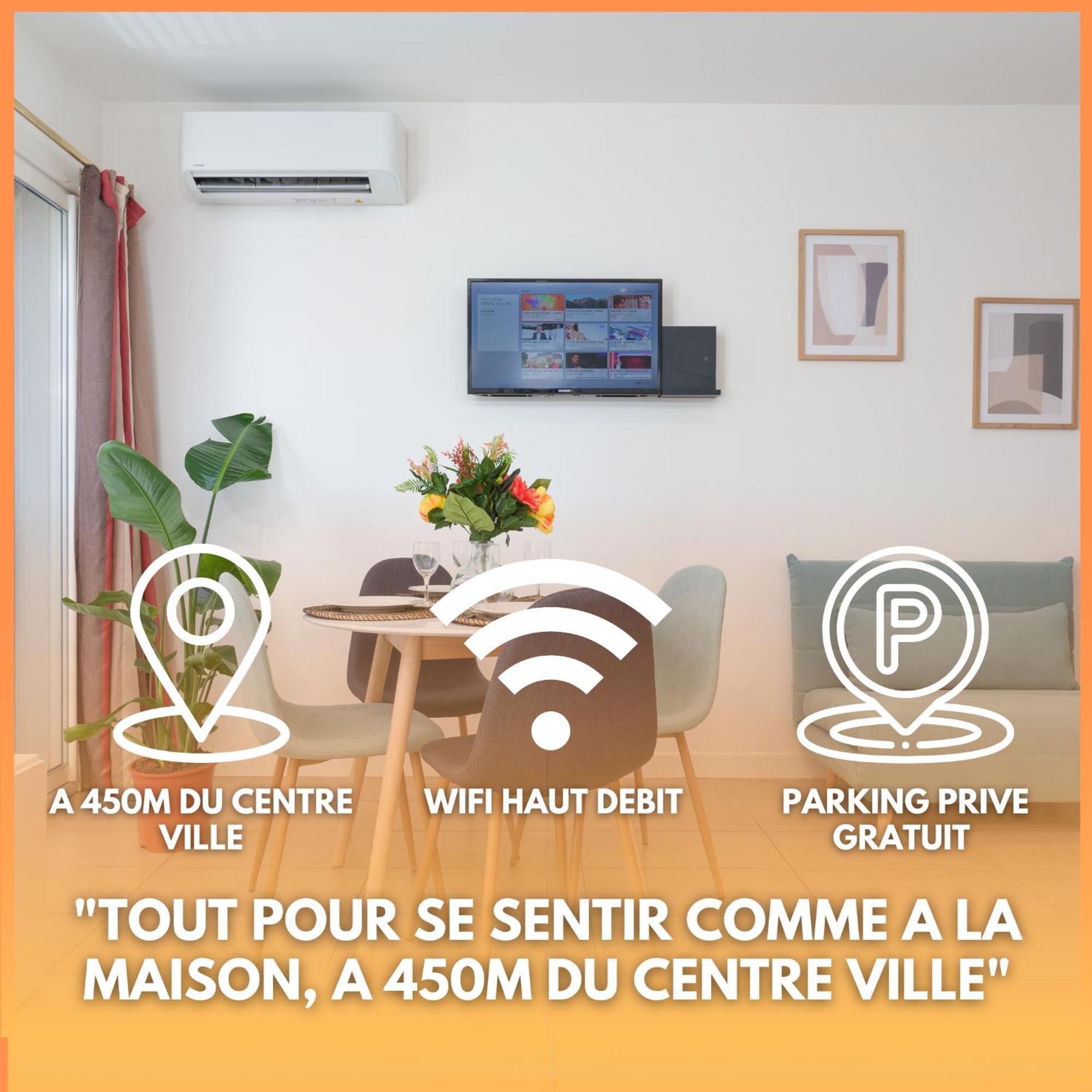 Le Carnot By Apirent #Centre-Ville #Climatisation #Wifi Cannes Buitenkant foto