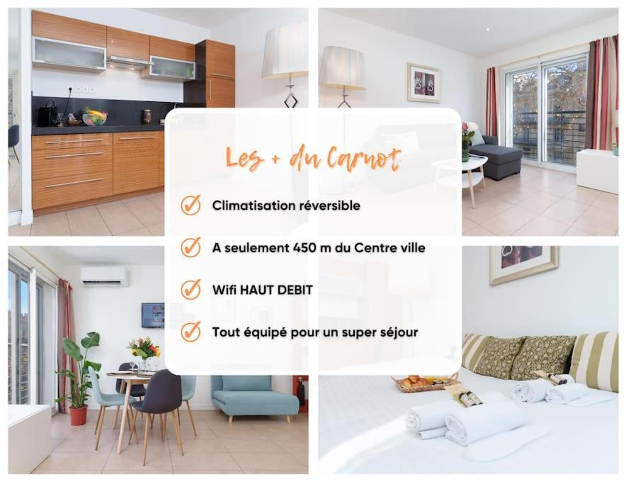 Le Carnot By Apirent #Centre-Ville #Climatisation #Wifi Cannes Buitenkant foto